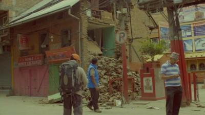 Nepal earthquake aftermath