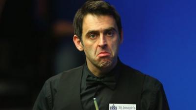 Ronnie O'Sullivan is knocked out of the World Snooker Championship