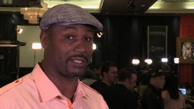 Former heavyweight champion Lennox Lewis