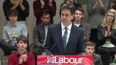 Labour leader Ed Miliband