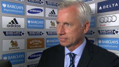 Penalty decision tough call - Pardew