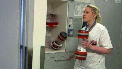 A doctor in a hospital in Norway