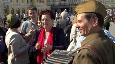 VE Day celebrations in Moscow