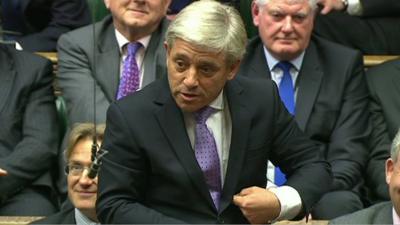 John Bercow, Speaker of the House of Commons