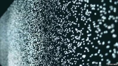 Ryoji Ikeda's Supersymmetry