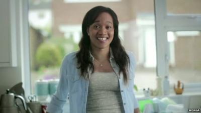 Still from Wonga advert