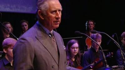 Prince Charles said there has been a 'historical change' in the relationship between the United Kingdom and Ireland