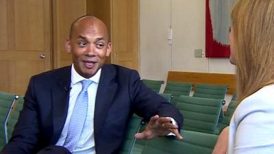 Shadow business secretary Chuka Umunna