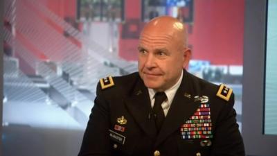 US Army Lt General H R McMaster