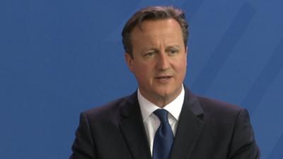 Prime Minister David Cameron