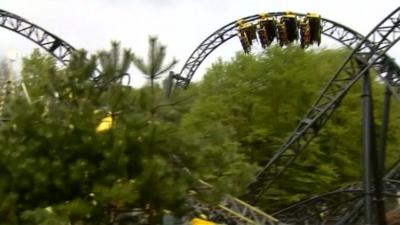 Smiler ride at Alton Towers