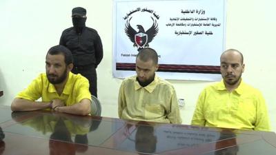 Alleged members of an Islamic State terrorist cell