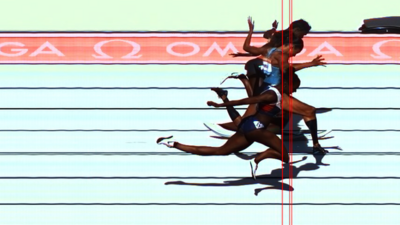 Impressive Asher-Smith pipped in photo