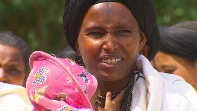 Mother and child in Ethiopia