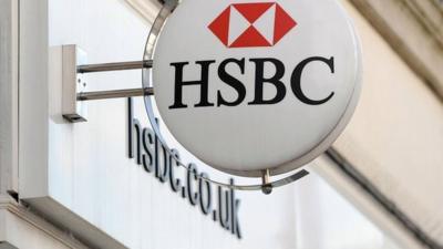 HSBC sign