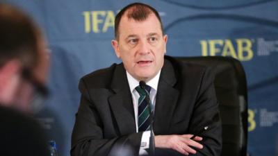 Irish Football Association chief executive Patrick Nelson