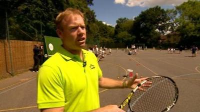 Mark Petchey, at AEGON Classic launch in Birmingham