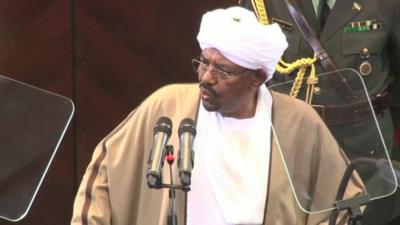 Sudanese president Omar al-Bashir