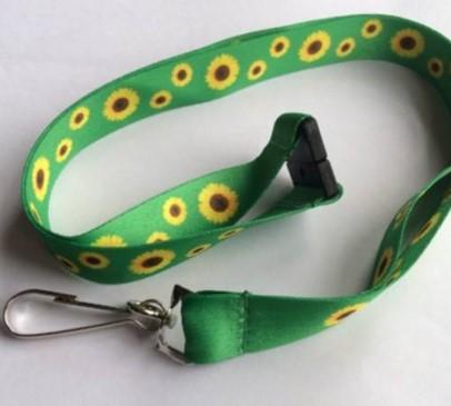 sunflower lanyard