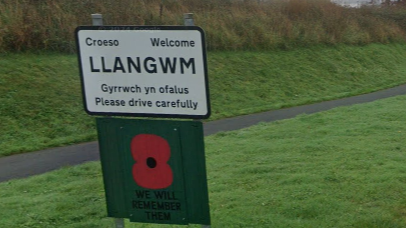 Arwydd Llangwm