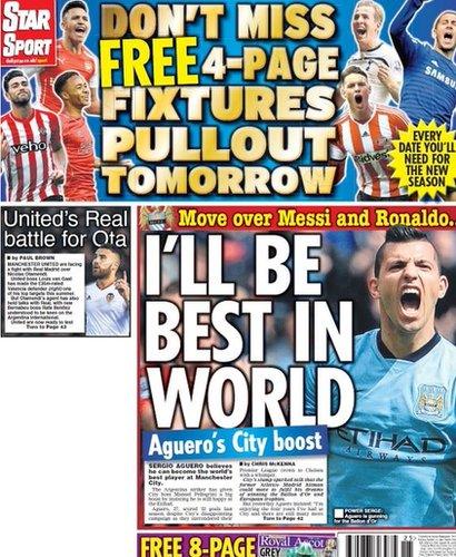 Daily Star back page