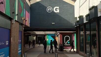 St George's shopping centre in Gravesend