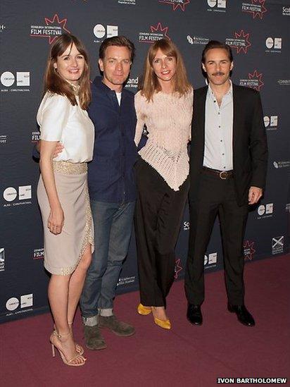 Emily Mortimer, Ewan MacGregor, Dolly Wells and Alessandro Nivola