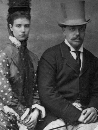 Tsar Alexander III (right), with his wife, Empress Maria Feodorovna