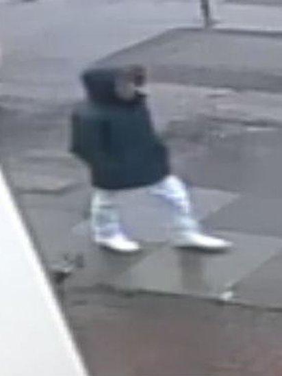 CCTV image of the man police want to speak to