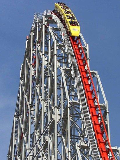 Steel Dragon 2000 at Nagashima Spa Land in Kuwana, Japan