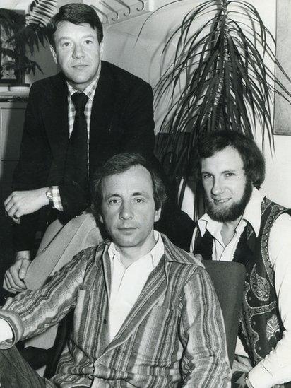 Glyn Dearman, Andrew Sachs and Lloyd Silverthorne