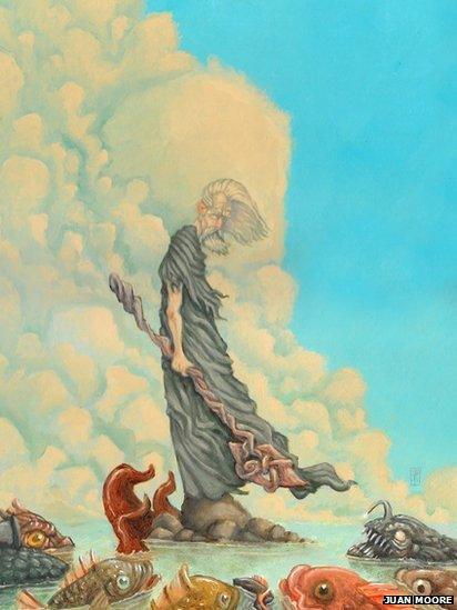 Painting by Juan Moore