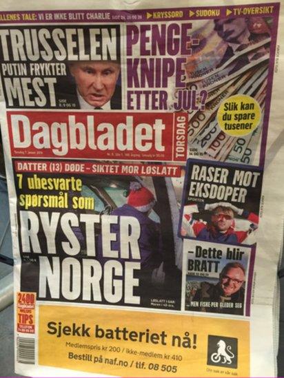 Dagbladet newspaper