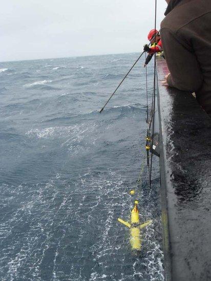 Recovery of a glider