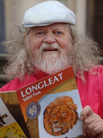 Lord Bath as Longleat Safari Park celebrated its 40th anniversary in 2006