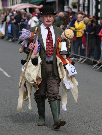 Moffat sheep racing