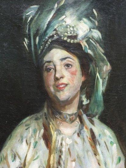 The Head Dress by John Cyrlas Williams