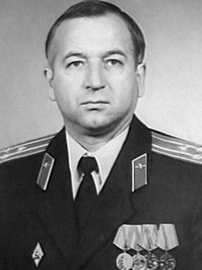 Undated image taken from the internet of Sergei Skripal in uniform.