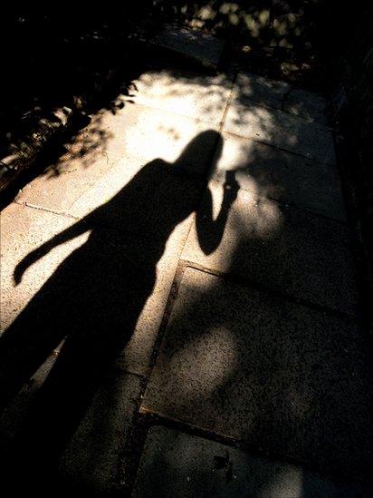 Self portrait - shadow