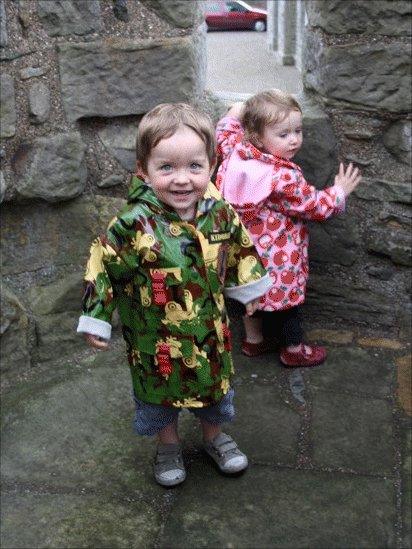 Leon and Zara at Blackness Castle