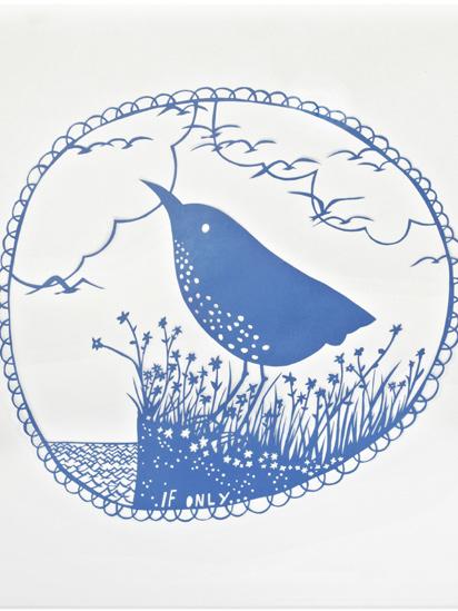 A painting called If Only by Rob Ryan