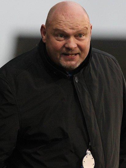 Linfield manager David Jeffrey