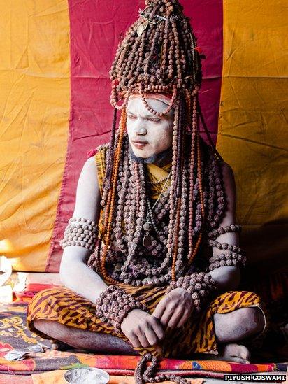 A Sadhu man. Photo: Piyush Goswami