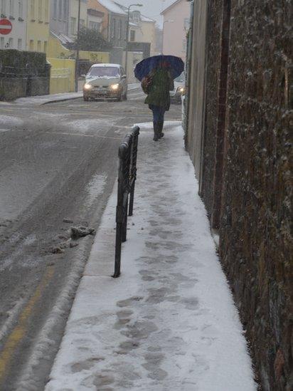 Snow in Jersey
