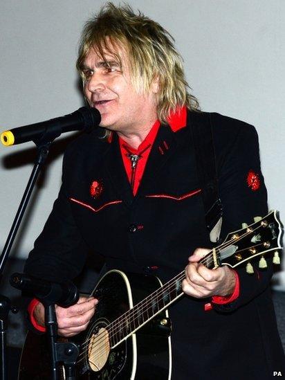 Alarm frontman Mike Peters