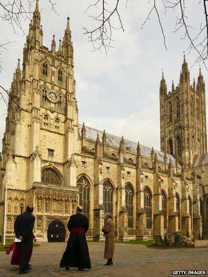 General view of Canterbury Cathedral