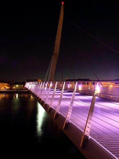 Swansea's Sail Bridge