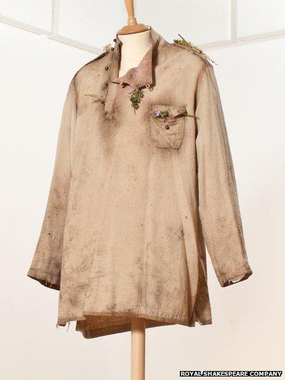 King Lear costume worn by Ian McKellen, 2007