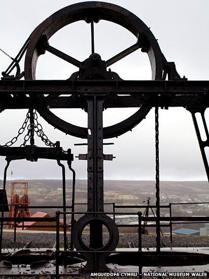 Machinery at Big Pit