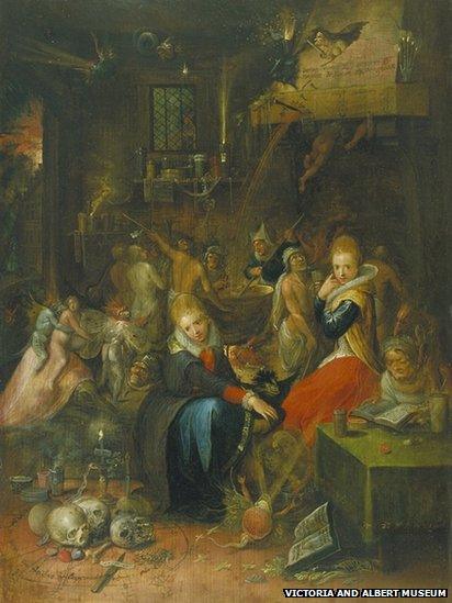 Witchesʼ Sabbath by Frans Francken II